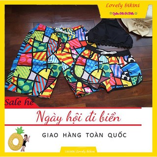 Quần đôi đi biển ( kèm áo)