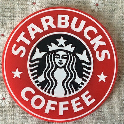 Starbucks Tấm Lót Cốc Nước Bằng PVC Cách Nhiệt Chống Trượt Tiện Dụng