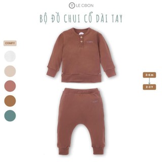LE COON | Bộ Đồ Chui Cổ Dài Tay | COMFY