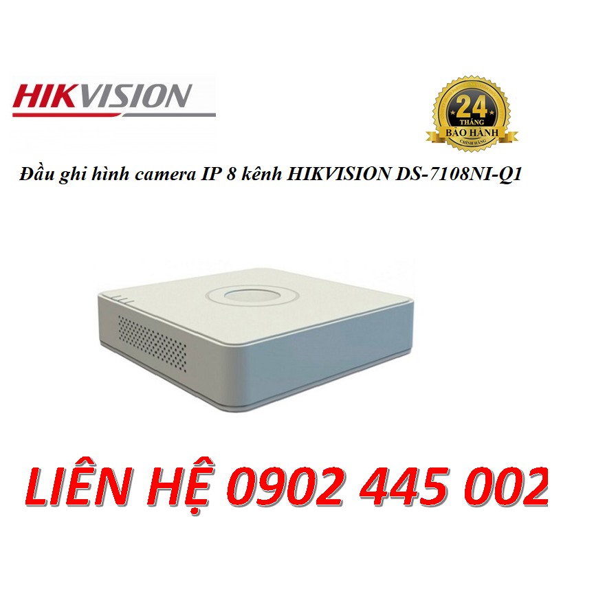 Đầu ghi hình IP Hikvision DS-7108NI-Q1 - 8 kênh CHÍNH HÃNG