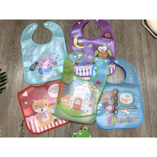 Yếm nilong Baby Bib  (mẫu mới)