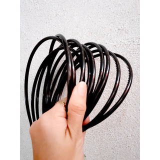 Combo 2 Cài Tóc Trơn Đen 8mm nhựa tiện dụng