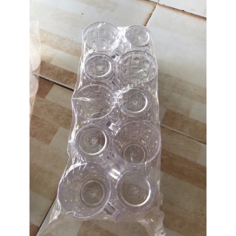Ly nhựa uống bia ly uống nước ngọt nhựa trong hoặc nhựa dẻo