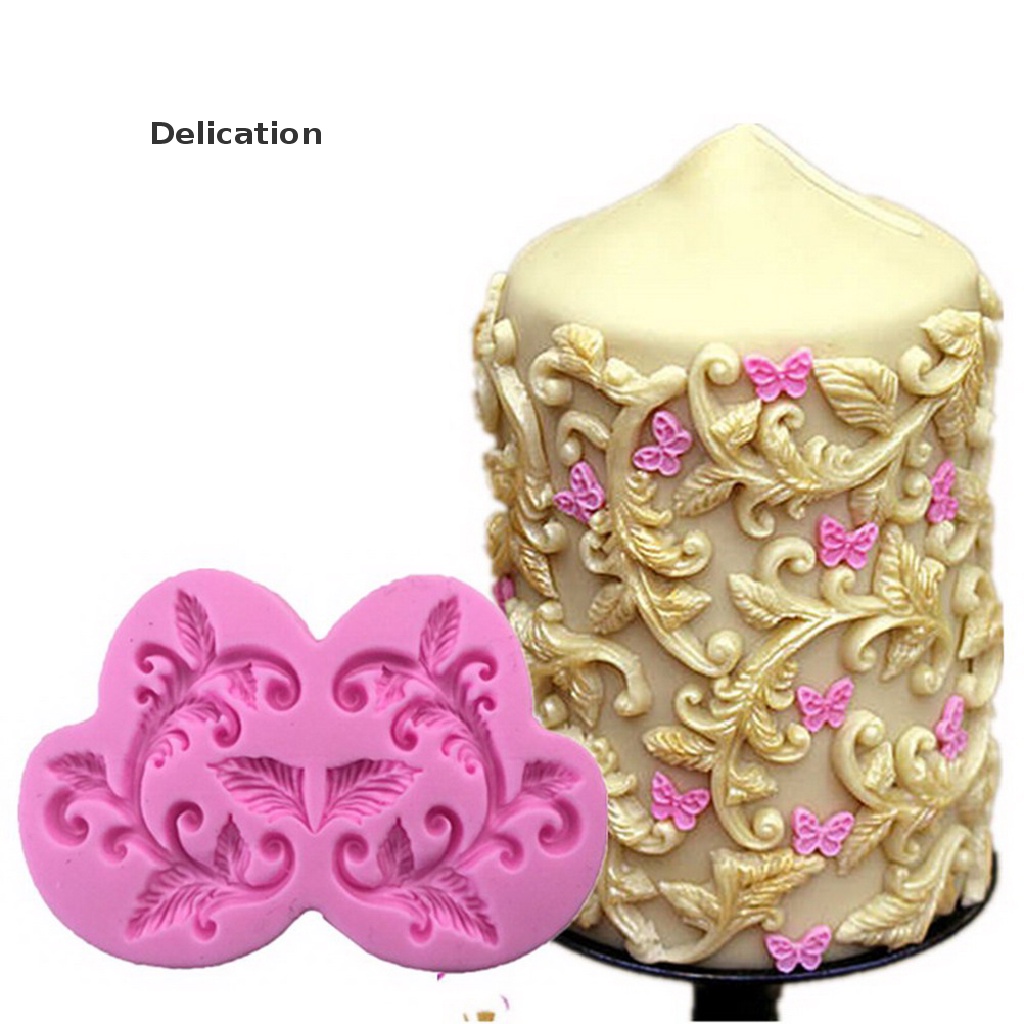 Khuôn silicon tự làm bánh tạo kiểu trang trí đẹp mắt