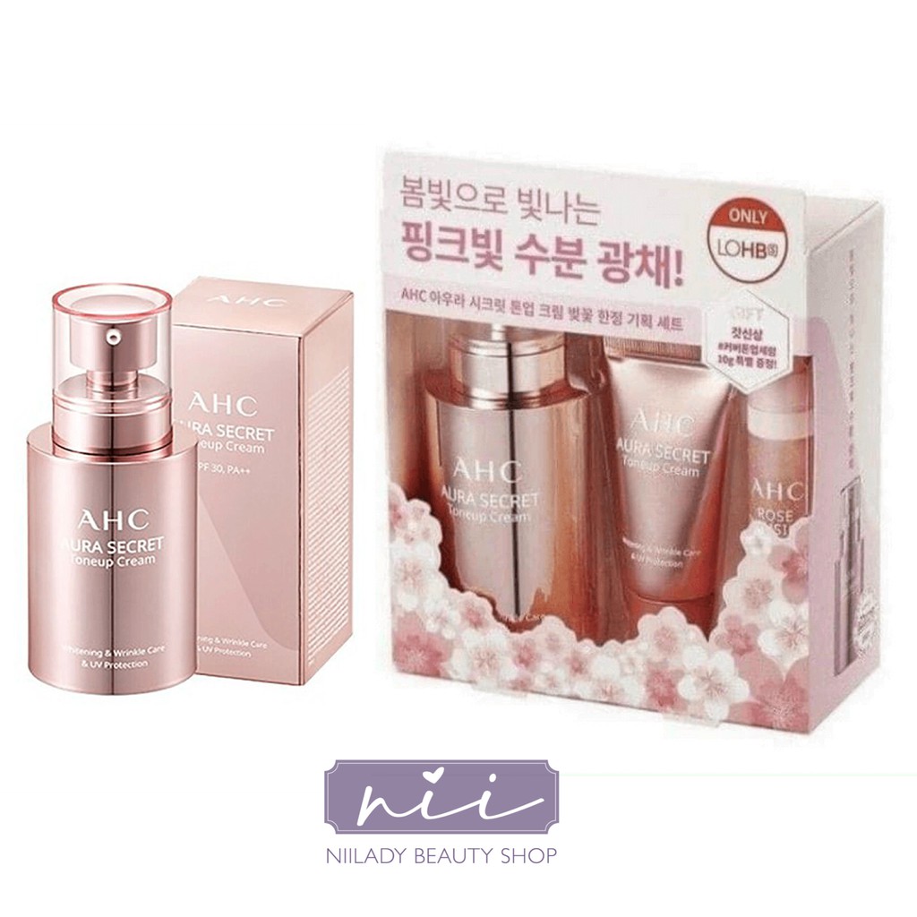 Kem dưỡng nâng tone AHC Aura Secret Tone Up Cream