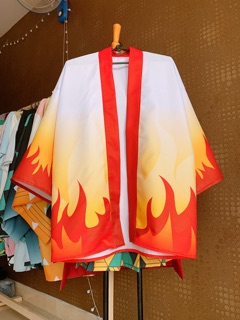[Đặt may] Áo Happi và Haori Rengoku