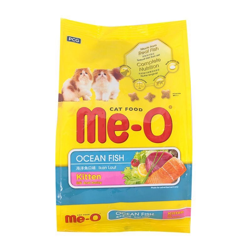 (Gói 1.1kg) ME-O kitten vị cá biển Thức ăn mèo con dạng hạt