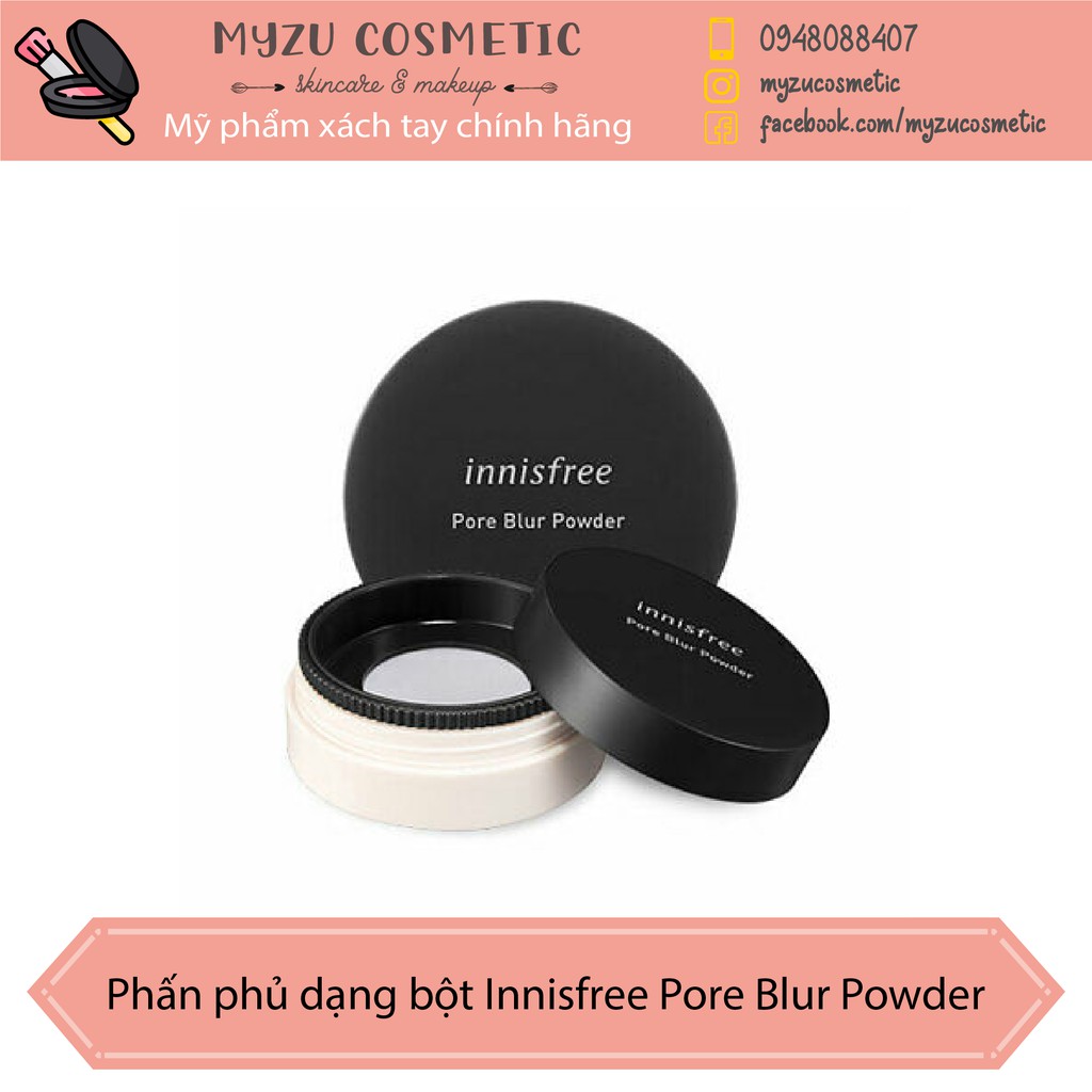 Phấn phủ dạng bột Innisfree Pore Blur Powder