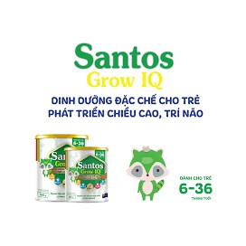 Sữa bột Santos Grow IQ 900g_Duchuymilk