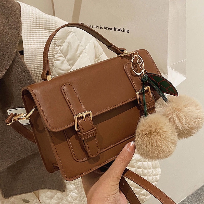 Túi đeo chéo nữ da pu xinh đẹp phong cách vintage cặp ulzzang balo ví mini giá rẻ cho học sinh đi học chơi