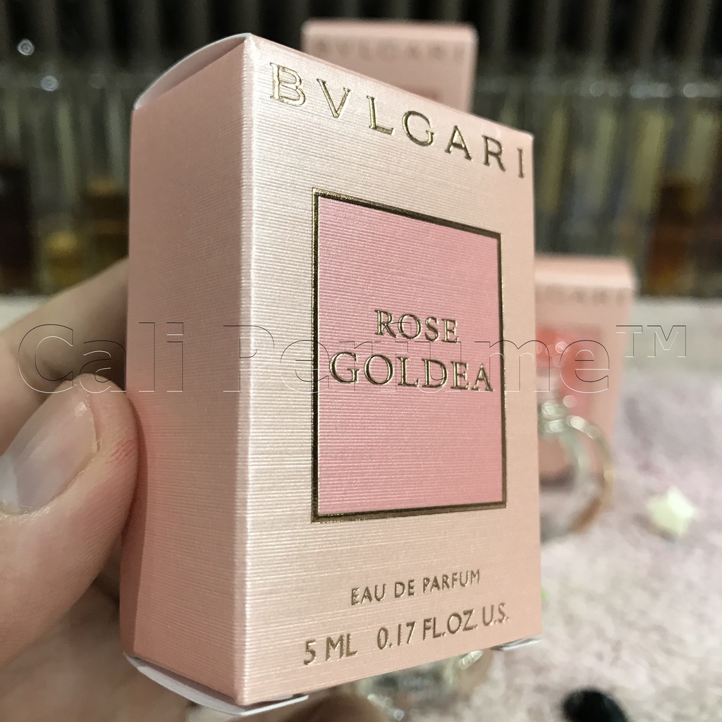 Nước Hoa Nữ Bvlgari Rose Goldea 5ml Mùi Hoa Hồng Siêu Hay