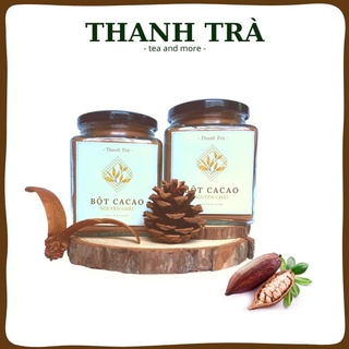 Bột Cacao Nguyên Chất Hủ Thủy Tinh 380ml, Bột Cacao Đăk Lăk
