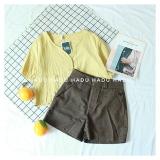Quần short vải 2hand-lựa trên live