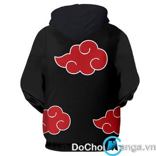 Áo Khoác 3D Akatsuki - Naruto NA02005