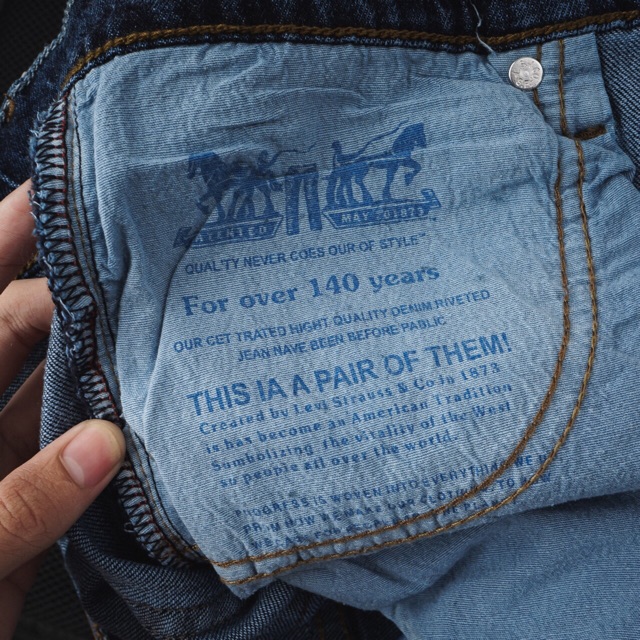 Quần jean nam VNXK 501 LEống suông - jean co giãn nhẹ | BigBuy360 - bigbuy360.vn