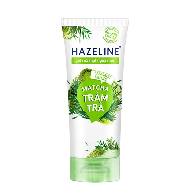 Sữa Rửa Mặt Dạng Gel Ngừa Mụn Hazeline Matcha Tràm Trà