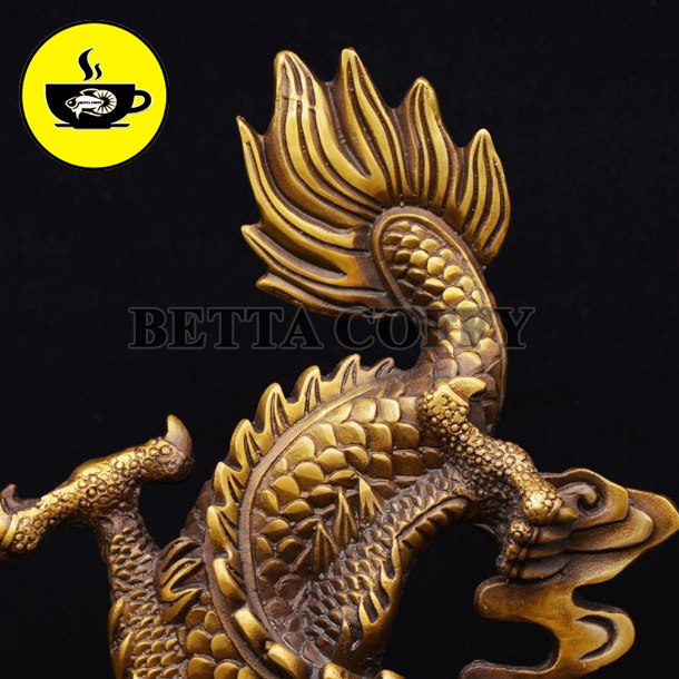 Tượng Đồng Lớn: Thanh Long Cưỡi Mây - Rồng Phun Châu Ngọc - Linh vật phong thủy may mắn