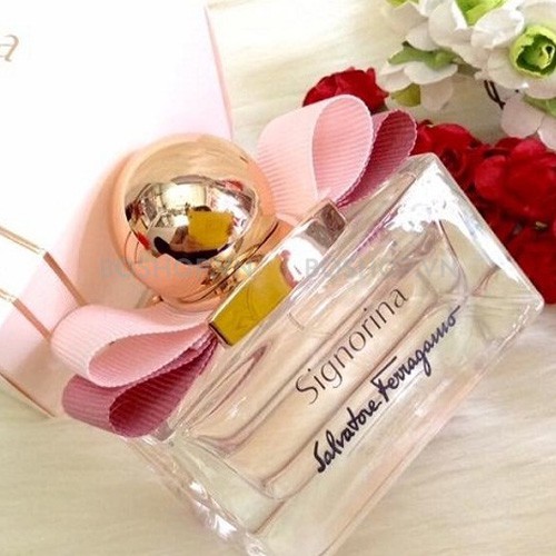 Nước Hoa Nữ SIGNORINA Salvatore Ferragamo EDP - 5ml - Hồng nhạt