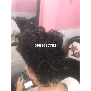 thuốc uốn lạnh Collagen Dusill 120ml siêu xoăn, uốn tóc nam,uốn tóc nữ ,AZ008 tặng kẹp, bao tay