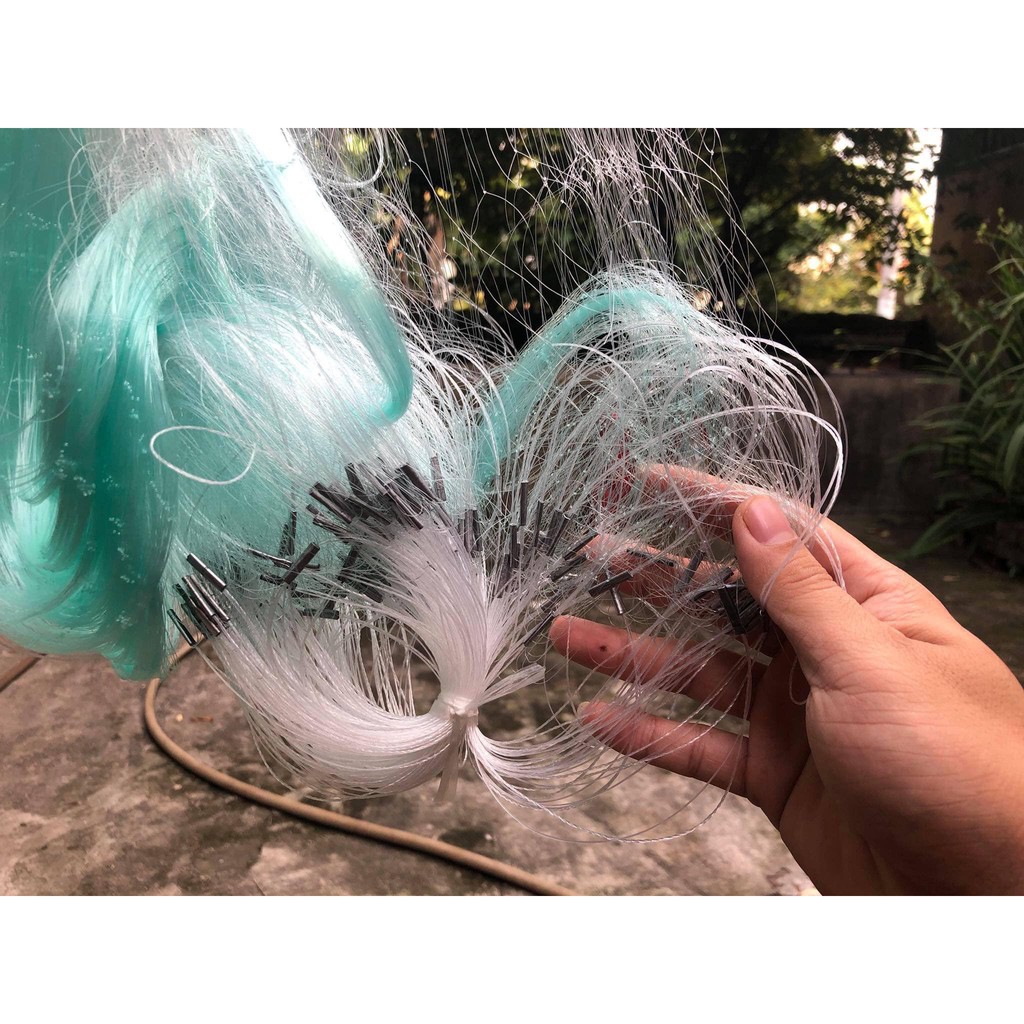 Lưới 3 Màn, Lưới Đánh cá Cao 1m dài 60m Then 4 5 6