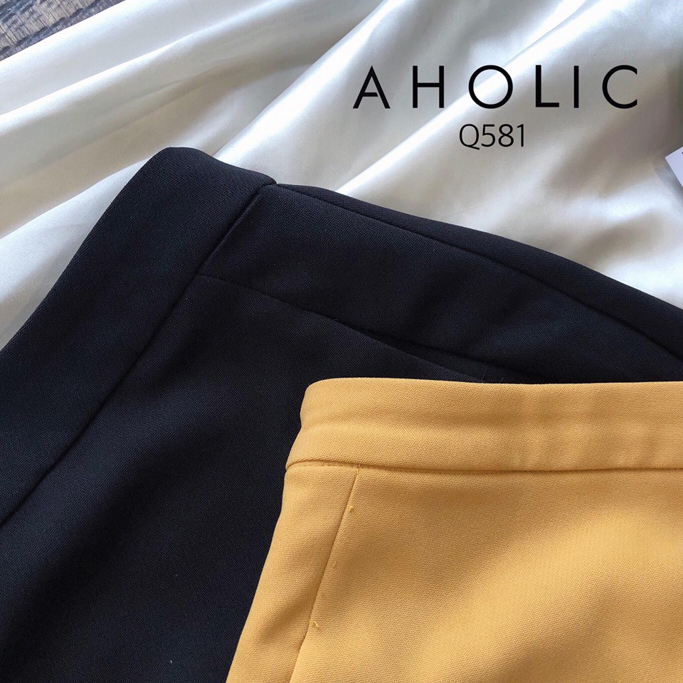 Quần váy form A chất tuyết mưa 2 màu basic Aholic Q581 | WebRaoVat - webraovat.net.vn