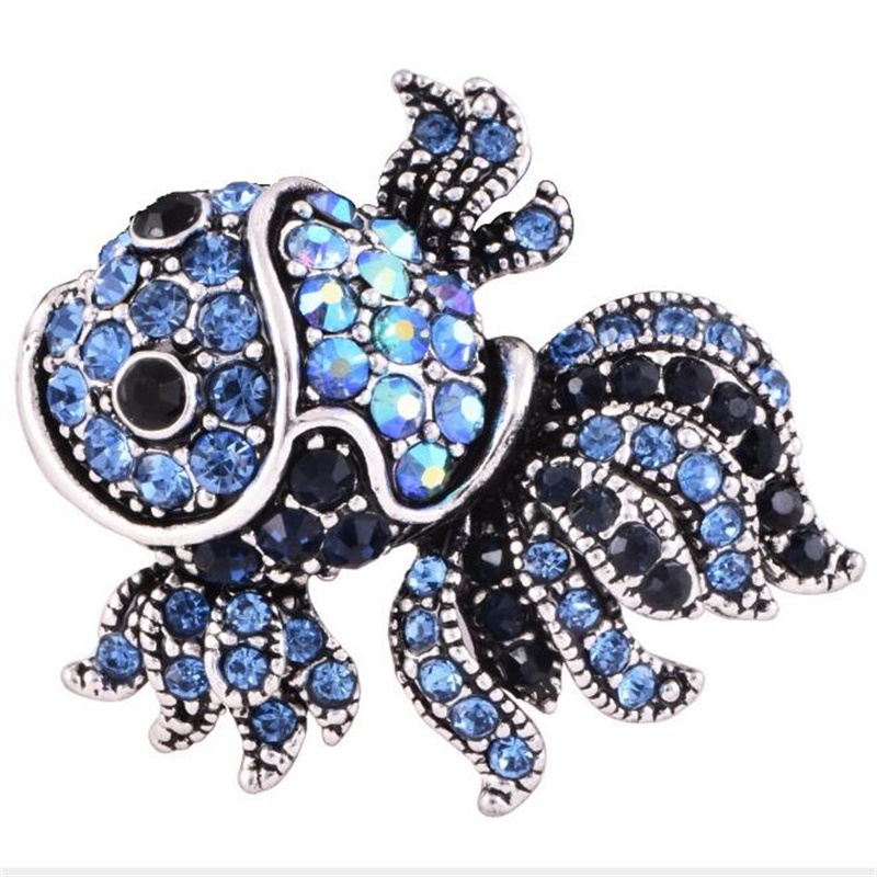 Ghim Cài Áo Hình Chuồn Chuồn/Bướm/Hướm Đính Đá Pha Lê Mới Dành Cho Nữ