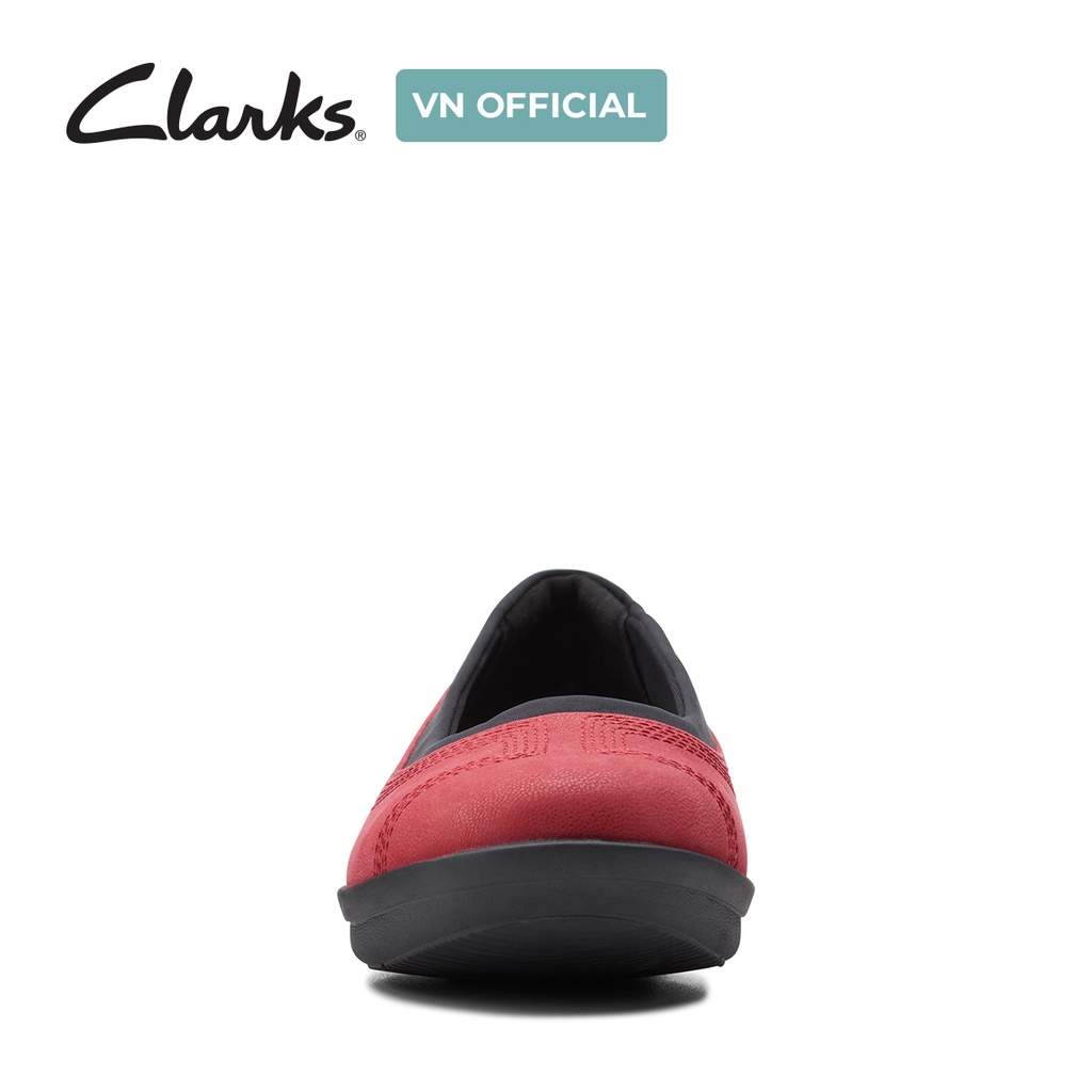 Giày Búp Bê Nữ CLARKS Ayla Low màu đỏ