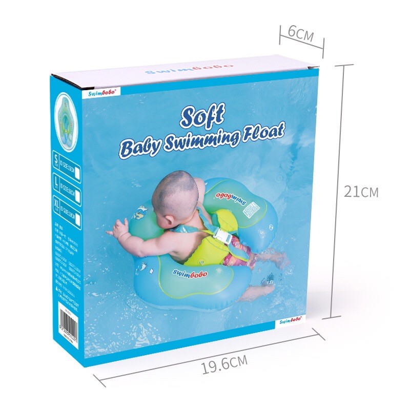 Phao bơi chống lật Swimbobo cho bé 3 tháng 1 2 3 tuổi