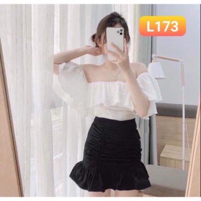 Set đồ nữ áo croptop áo kiểu quần sooc phồngFREESHIPset đồ nữ cá tính dễ kết hợp, mặc lẻ hoặc theo bộ đều đẹp -L005