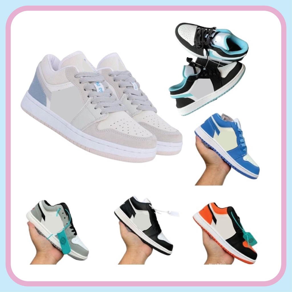 Giày _Nike Jordan , Giày _Nike Jordan Độn Đế Cổ Thấp Bản Cao Cấp Full Box Full Bill