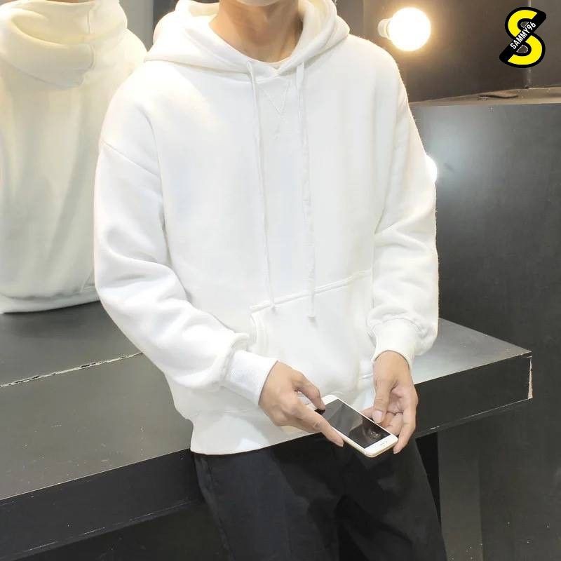 Áo Hoodie Trơn Unisex Chất Nỉ Ngoại Dày Đẹp Mịn Mát | BigBuy360 - bigbuy360.vn