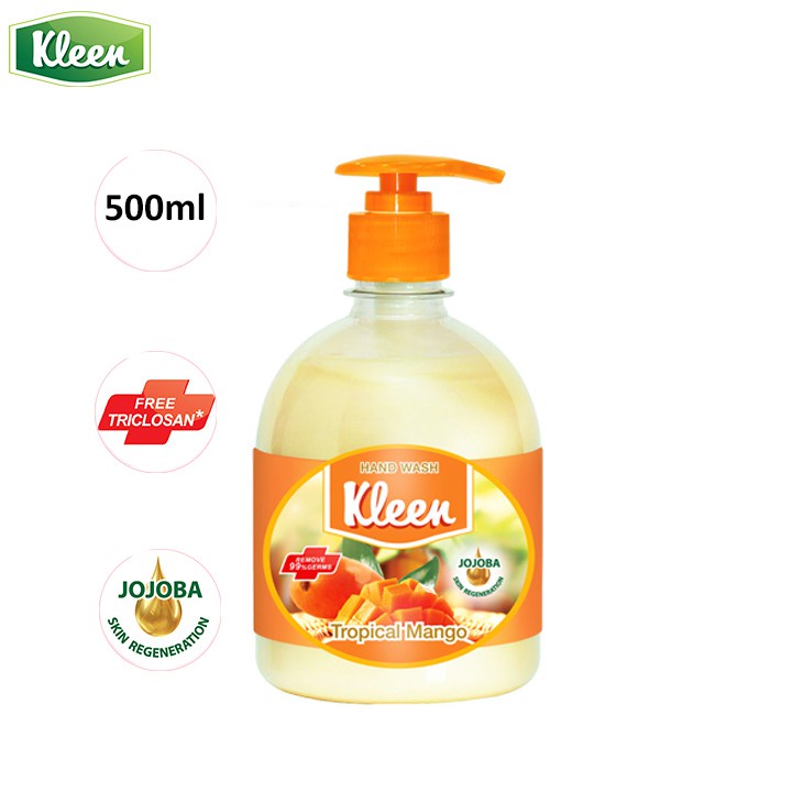 Sữa rửa tay kleen 500ml - ảnh sản phẩm 4