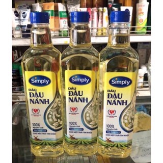 Dầu ăn đậu nành simply 1L