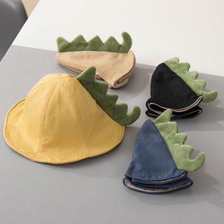 Nón Vành Tròn Họa Tiết Khủng Long Dễ Thương Cho Bé