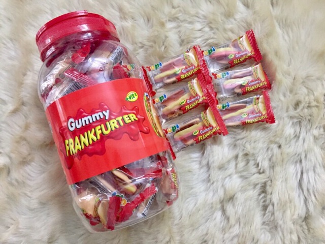 [Mã 77FMCGSALE1 giảm 10% đơn 250K] Kẹo dẻo hamburger yupi hủ (36 viên) hàng Indonesia | BigBuy360 - bigbuy360.vn