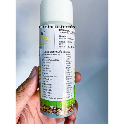 DUNG DỊCH DƯỠNG CÁ CẢNH SH1 THE BEST 100ML