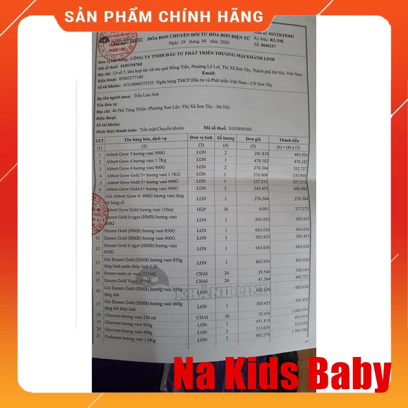 Sữa Pediasure 850 gam hương vani chính hãng