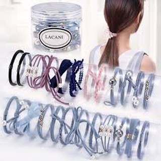 Hộp dây buộc tóc 12 chi tiết