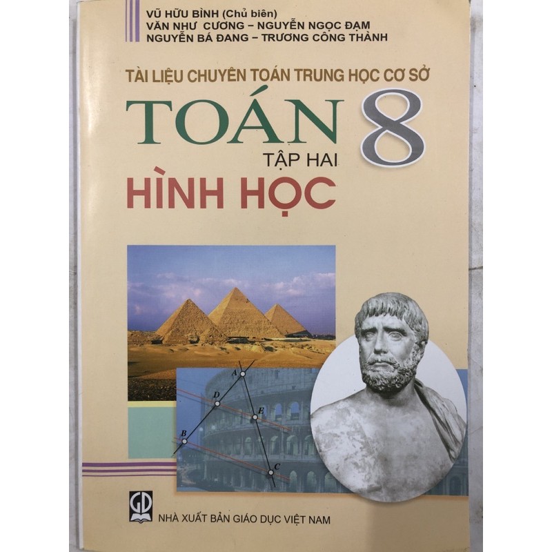 Sách - Tài liệu chuyên toán trung học cơ sở Toán 8 Tập 2: Hình học