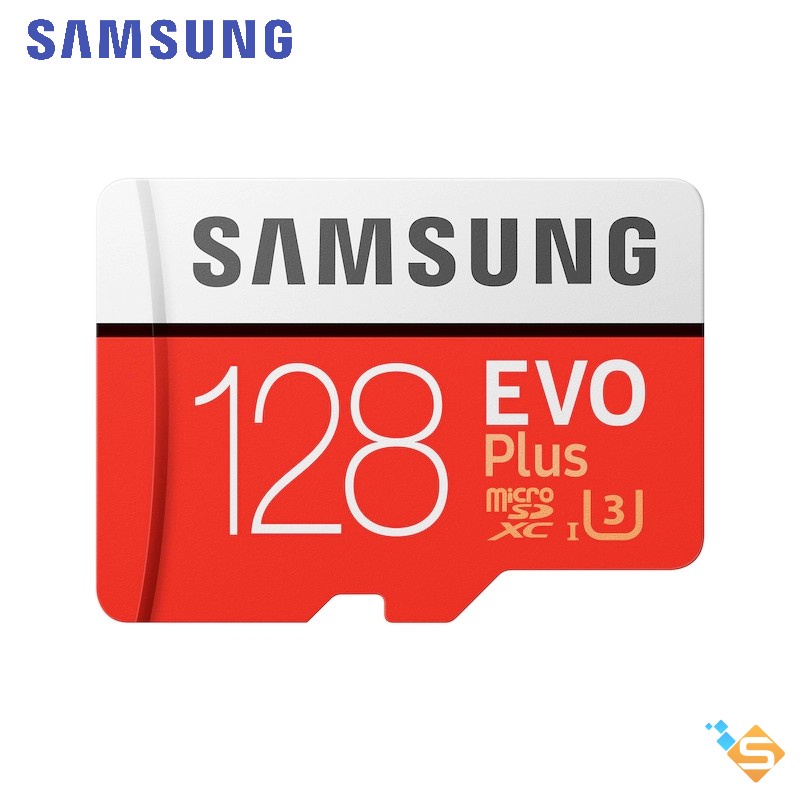 Thẻ Nhớ MicroSDXC SAMSUNG EVO Plus 128GB 64GB C10 U3 UHS-1 Read 100MB/s MB-MC128HA/APC - Bảo Hành Chính Hãng 5 Năm