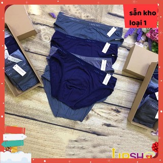 _ (2 chiếc) Sịp muji tam giác cotton thoáng khí mặc như không mặc, sịp nam muji tam giác, sịp nam muji co giãn tốt