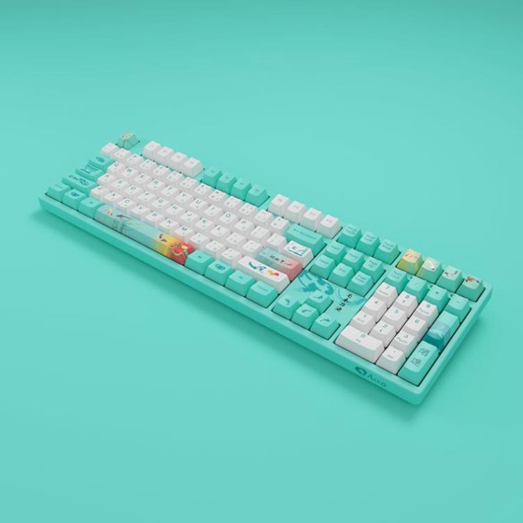 Bàn phím cơ AKKO 3108 v2 Monet’s Pond