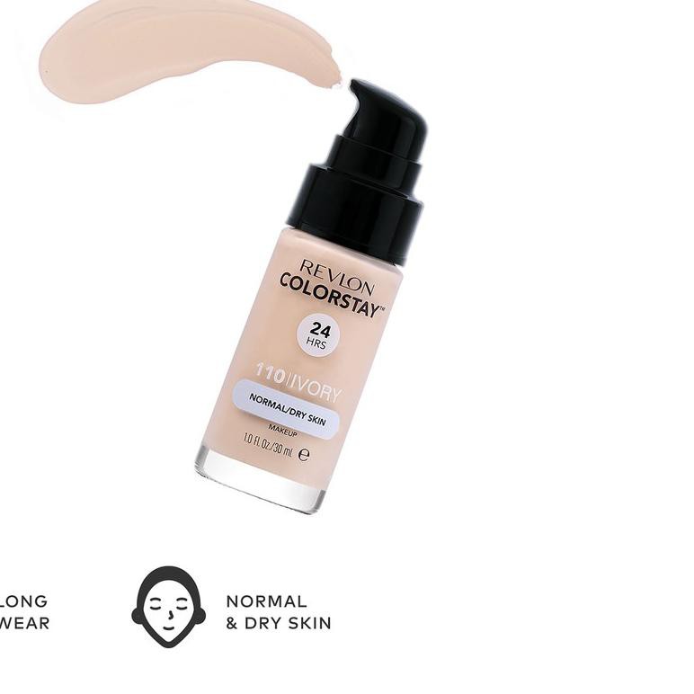 (hàng Mới Về) Kem Nền Dạng Lỏng Revlon Cho Normal-dry Skin - Ivory 110