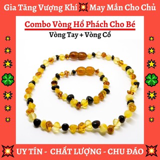 Vòng cổ vòng tay hổ phách cho bé, có bán lẻ