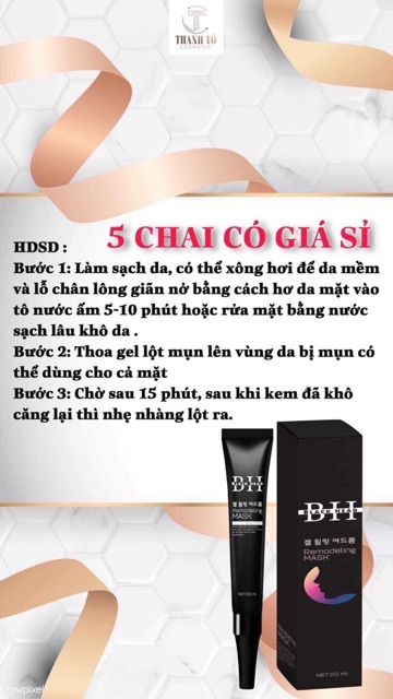 LỘT MỤN THẦN THÁNH BLACKHEAD