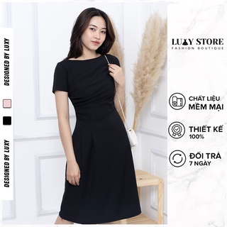 Đầm nữ thiết kế dáng ôm suông nhẹ v89 luxy đủ size từ 42kg - 65kg