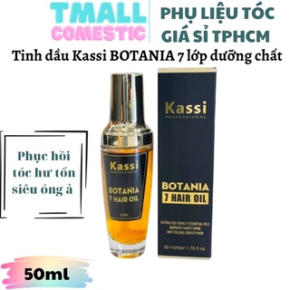 Tinh dầu dưỡng tóc Kassi Botania 50ml phục hồi sợi tóc hư tổn giúp tóc bóng mượt chắc khoẻ