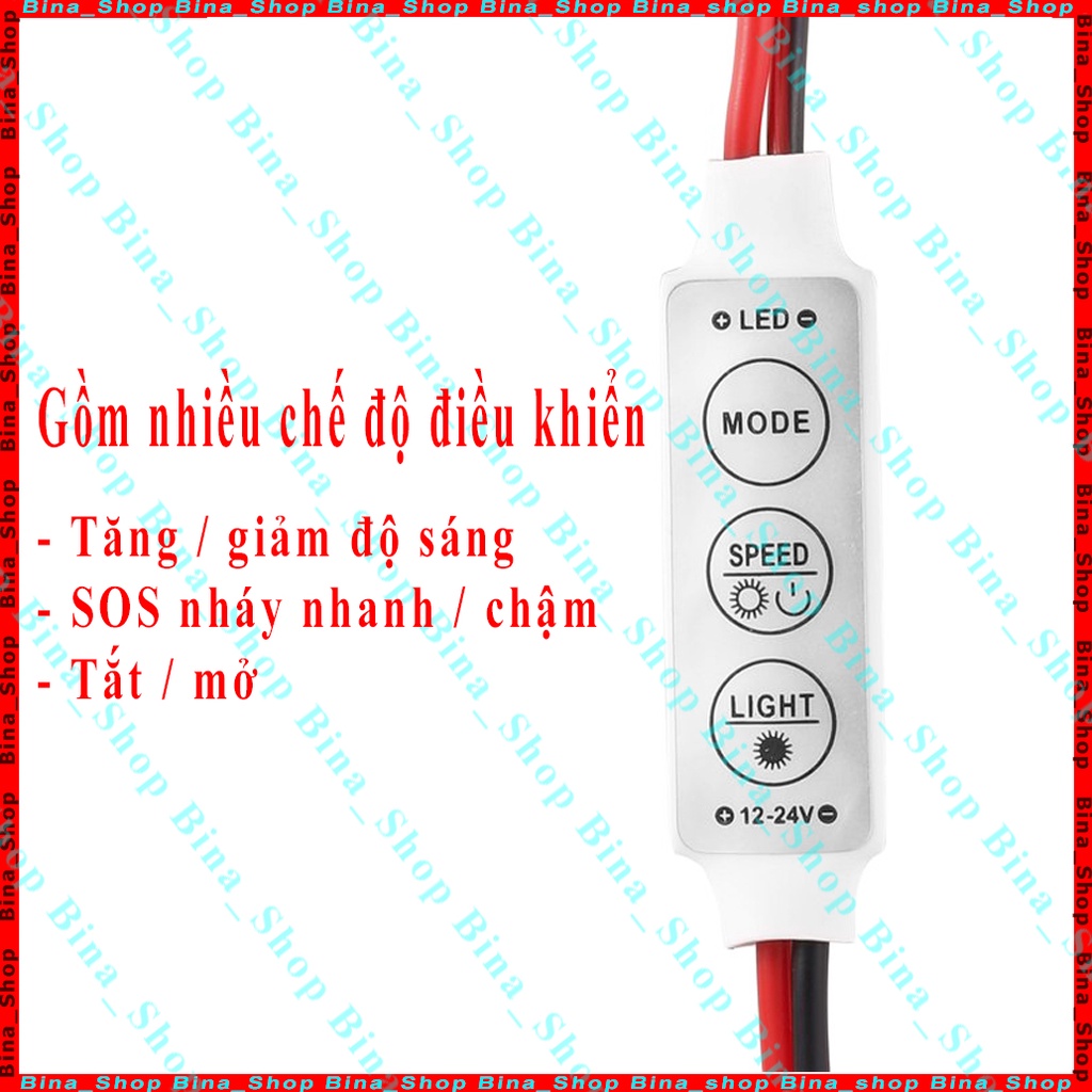 Dây công tắc điều khiển độ sáng đèn LED