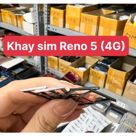 Khay sim Reno 5 - 4G oppo