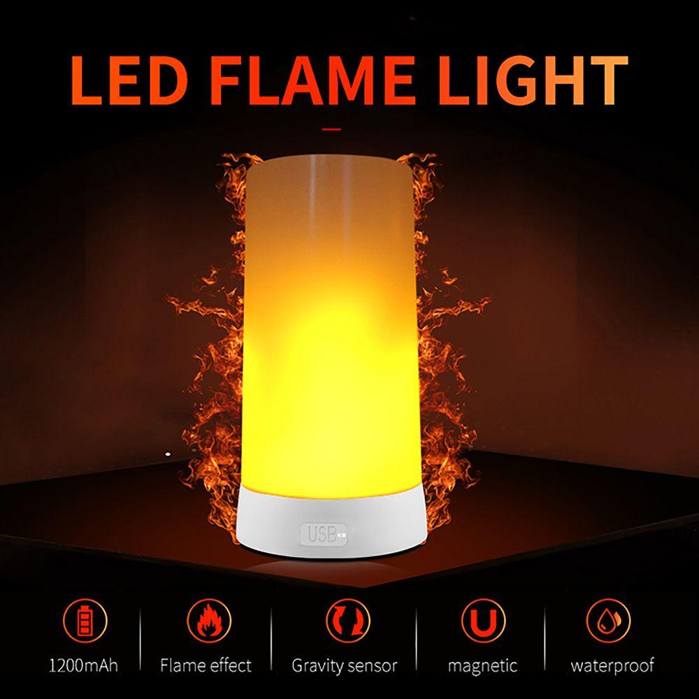 Đèn LED Hình Ngọn Lửa Độc Đáo
